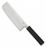Spyderco Knives Nakiri Kitchen Knife K17PBK CTS BD1N Stainless Black Handle