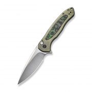 WE Knives Kitefin 19002N-2 Jungle Fat Carbon Titanium CPM20CV 1/157 Pocket Knife