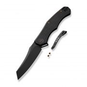 WE Knife RekkeR Frame Lock 22010G-1 Black Titanium 20CV Stainless Pocket Knives