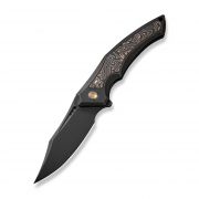WE Knife Orpheus WE23009-3 Titanium Copper Carbon Fiber 20CV 1/155 Pocket Knives
