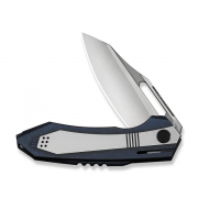 WE Knife Bogey 1/210 23088-3 Satin & Blue Titanium M390 Stainless Steel Knives