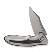 WE Knife VARG Frame Lock 25074-2 Gray Titanium CPM MagnaCut Steel Knives