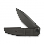 WE Knife Breach Frame Lock 25077-1 Charcoal Gray Titanium M390 Stainless Knives
