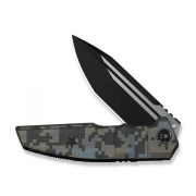 WE Knife Breach Frame Lock 25077-3 Pixel Camo Titanium M390 Stainless Knives