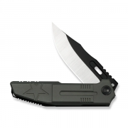 WE Knife Barracks 1/200 25078-1 Dark Olive Titanium M390 Stainless Steel Knives