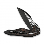 WE Knife Arrakis 906CF-E Copper Carbon Fiber Black Titanium Vanax Steel Knives