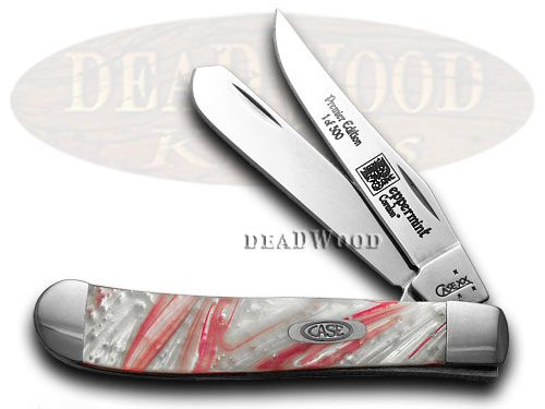 Case XX Genuine Peppermint Corelon Mini Trapper 1/500 Pocket Knife