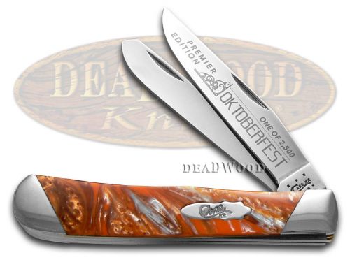 Case XX Slant Series Oktoberfest Corelon Trapper 1/2500 Stainless
