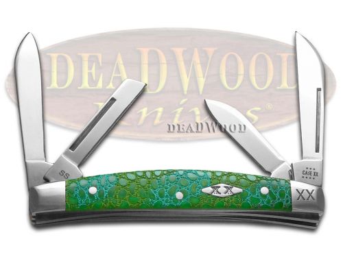 Case xx Small Congress Green Lizard Skin Stainless 1/500 Pocket