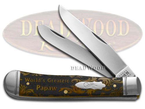 Case XX World's Greatest Papaw Antique Bone Trapper 1/500