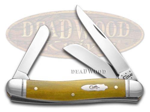 Case XX Smooth Antique Bone Medium Stockman Stainless Pocket Knife