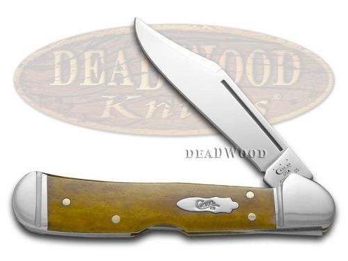 Case XX Smooth Antique Bone Mini Copperlock Stainless Pocket Knife
