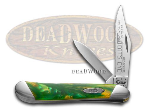 Case XX Slant Series Cat's Eye Corelon Peanut 1/2500 Stainless