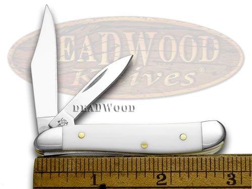 Case XX White Delrin Friends of Coal Toothpick Peanut Set 1/500