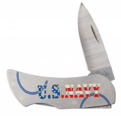 Case XX Stainless Steel U.S. Navy Executive Lockback Pocket Knife