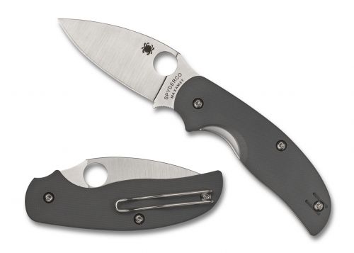 スパイダルコ セージ1 spyderco sage1 Spyderco Sage Liner Lock Knife | Gray G-10 + Maxamet - Blade HQ