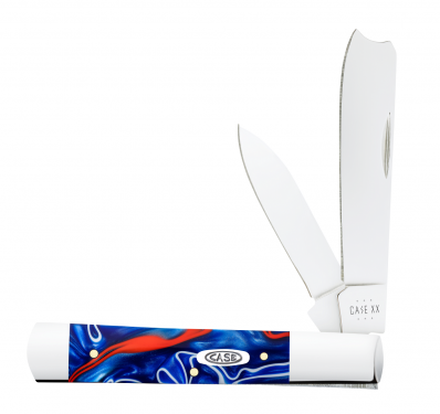 Case xx Razor Jack Smooth Patriotic Kirinite 11226 Stainless