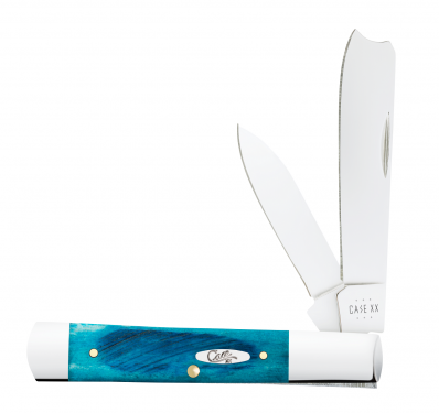 Case xx Razor Jack Sawcut Caribbean Blue Bone 25583 Stainless