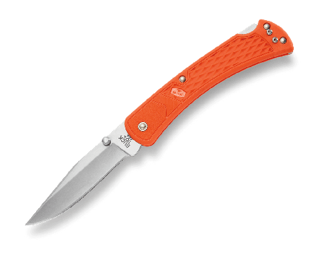 Buck 110 Slim Select Folding Hunter 0110ORS2-B Blaze Orange GFN