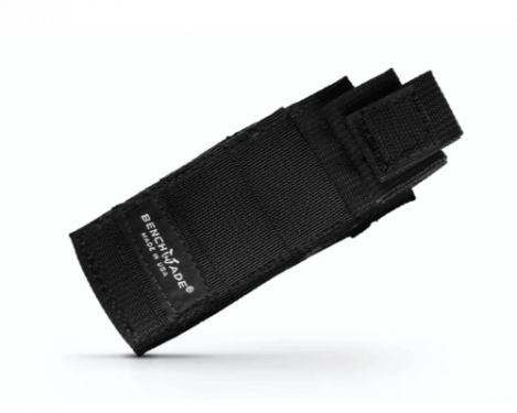 Benchmade 984094F Black Cordura Button Snap MOLLE Folder Pouch