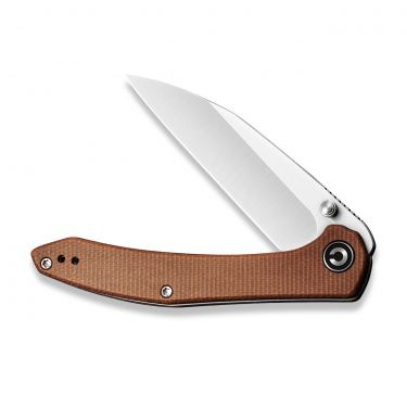 Civivi Hadros Liner Lock C20004-2 10Cr15CoMoV Stainless & Brown
