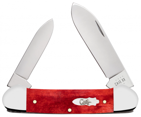 Case xx Smooth Old Red Bone Canoe Stainless 11326 Pocket Knife