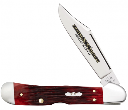 Case XX Copperlock Barnboard Jig Red Bone 12213 Stainless Pocket