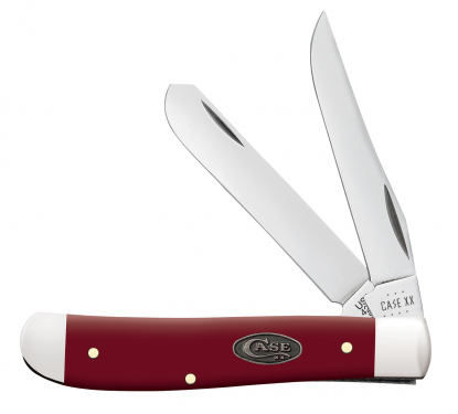 Case XX Mini Trapper Smooth Mulberry Pewter 30461 Stainless Pocket