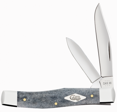 Case XX Medium Jack 34206 Gray Bone Stainless Steel Pocket Knife
