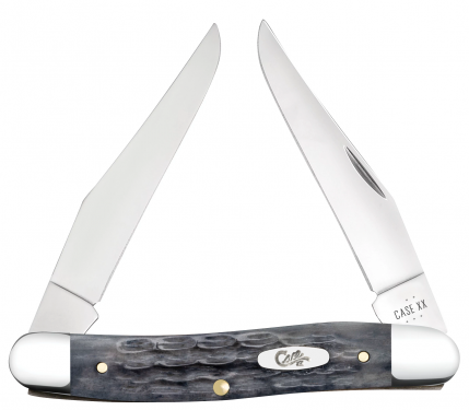 Case XX Muskrat Pocketworn Gray Bone 58418 Carbon Steel Pocket