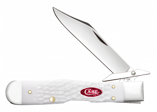 Case XX Cheetah Cub SparXX White Synthetic 60177 Stainless Pocket