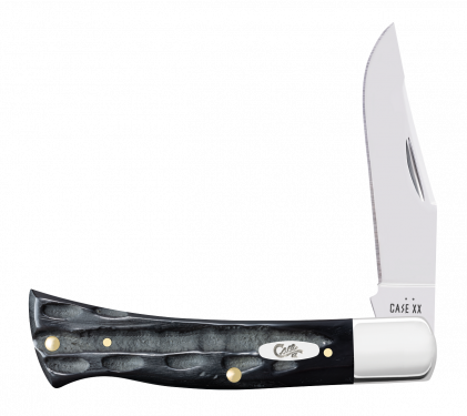 Case XX Axe Handle Jigged Buffalo Horn 65034 Stainless Pocket