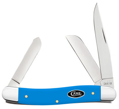 Case XX Medium Stockman Light Blue Synthetic 68906 Stainless
