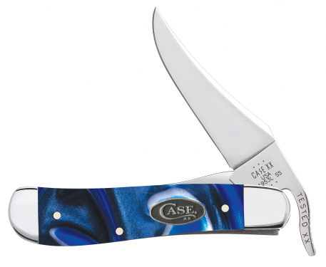 Case xx Russlock Ocean Blue Kirinite 70564 Stainless Pocket Knife