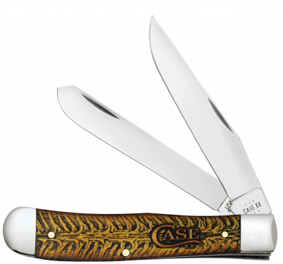 Case XX Trapper Golden Pinecone 81800 Stainless Steel Pocket Knife