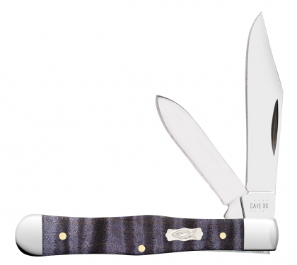 Case XX Swell Center Jack 80543 Purple Curly Maple Wood Stainless
