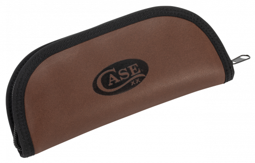 CASE XX Taco-Style Dark Brown Leather 50282 Storage Pouch - ACC