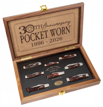Case XX Pocketworn 30th Anniversary 55238 Mahogany Bone Stainless