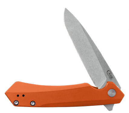 Case xx Kinzua 64696 Frame Lock S35VN Steel & Orange Aluminum