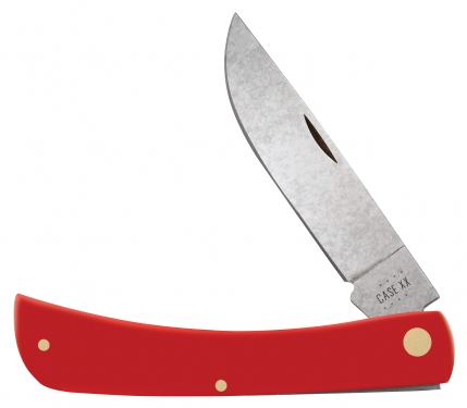Case XX 'American Workman' Sodbuster 73933 Red Synthetic Carbon