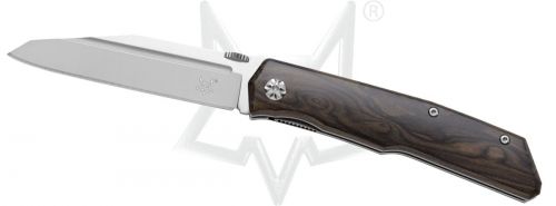 FOX Terzuola FX-515 W Liner Lock Ziricote Wood N690Co Stainless