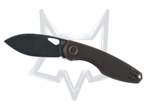 FOX Chilin 530 TiDSW Liner Lock Black Titanium Bohler M398