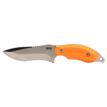 SOG Kiku FX KU-2024 CPM-S35VN Stainless Orange G-10 Fixed Blade
