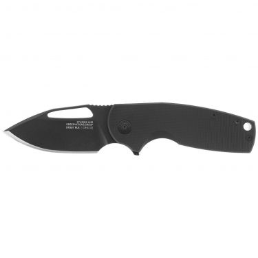 SOG Stout FLK Frame Lock Blackout G10 CRYO D2 Stainless Steel 14