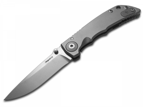 SPARTAN BLADES Harsey Folder 3.25 Frame Lock SF10SW Titanium & CPM