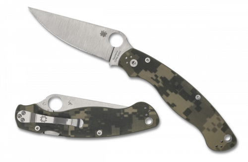 Spyderco Military 2 C36GCMO2 Camo G-10 & S30V Stainless Pocket